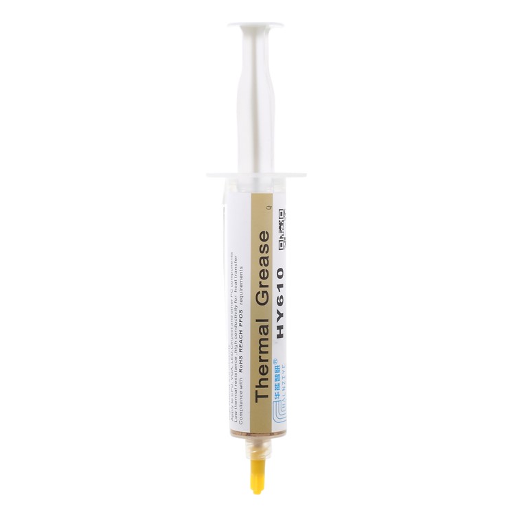 HALNZIYE HY610 Golden Silicone Thermal Conductive Grease Paste for CPU GPU Cooling Compound-1