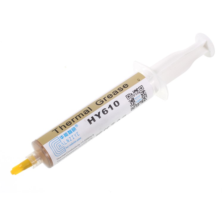 HALNZIYE HY610 Golden Silicone Thermal Conductive Grease Paste for CPU GPU Cooling Compound-2