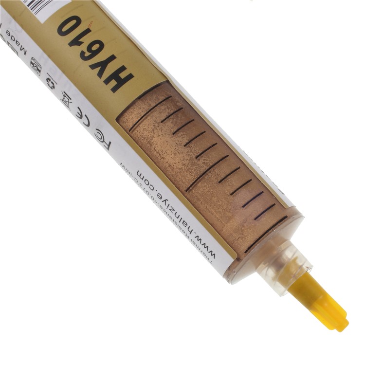 HALNZIYE HY610 Golden Silicone Thermal Conductive Grease Paste for CPU GPU Cooling Compound-3