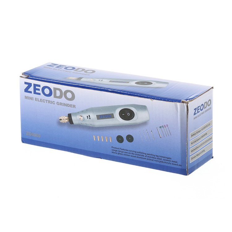 ZEODO ZD6000 Professional Mini Electric Grinder Power Tool - US Plug-20