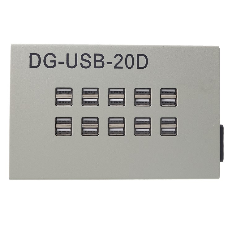 SDK DG-USB-20D 60W 12A Multifunktionsadapter Mit 20 USB-Ladeanschlüssen - EU-Stecker-5