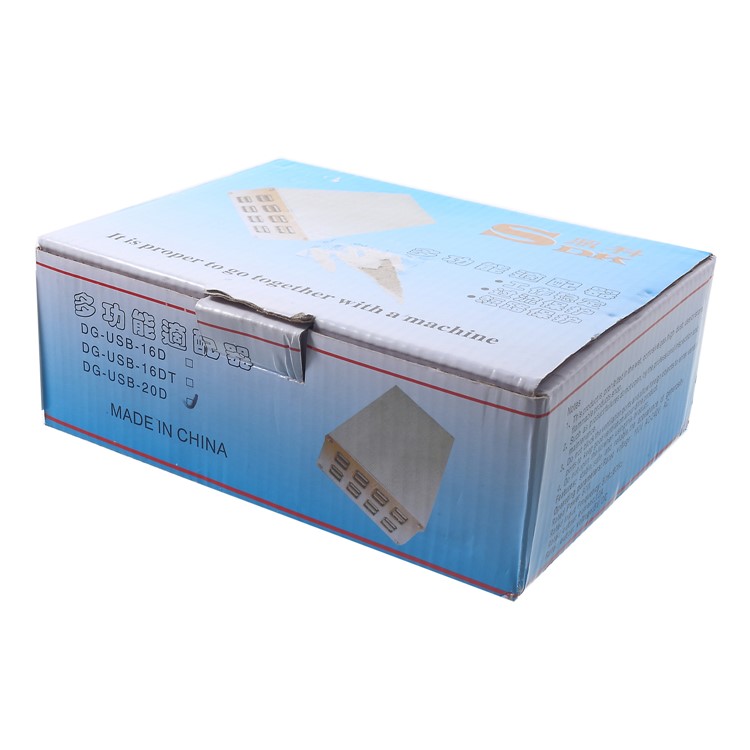 SDK DG-USB-20D 60W 12A Multifunktionsadapter Mit 20 USB-Ladeanschlüssen - EU-Stecker-9