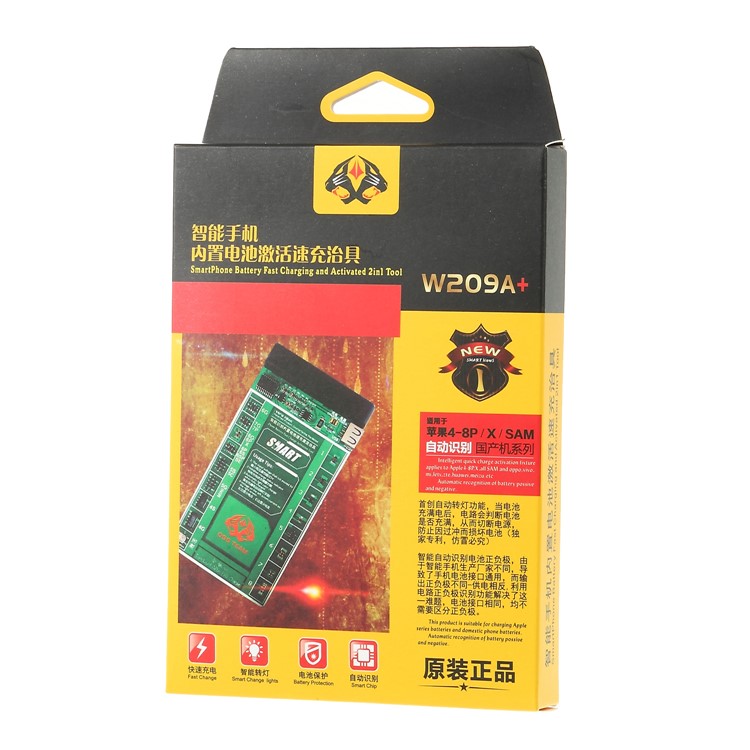 W209A+ Smartphone Battery Fast Charging and Activated 2 in 1 Tool-6
