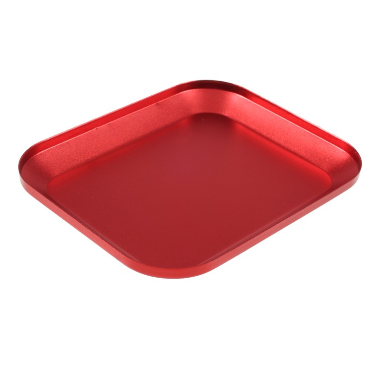 Metal Tray Storage Organizer for Welding Soldering Wire - Red-4
