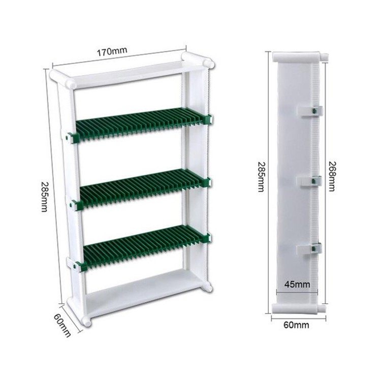 BEST Anti-Static PCB Storage Rack Basket LCD Glass Card Slot Board Plastic Rack-3