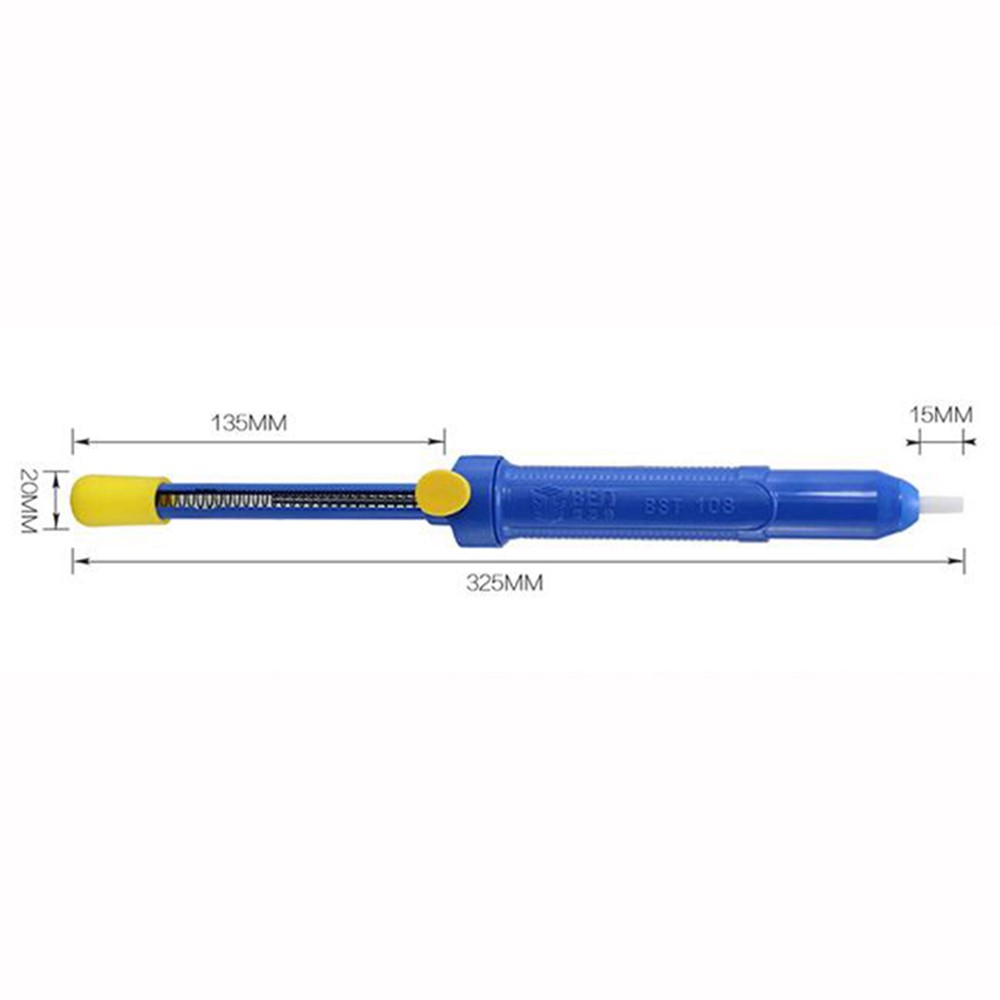BEST BEST-108 Manual Suction Tin Pen Rod Electronic Flux Tool Solder Sucker-3
