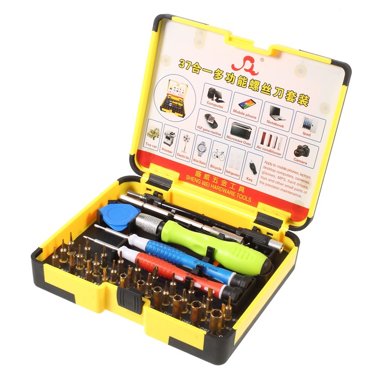 37-in-1 Magnetic Precision Screwdriver Bits Tools Set for iPhone iPad Samsung-1