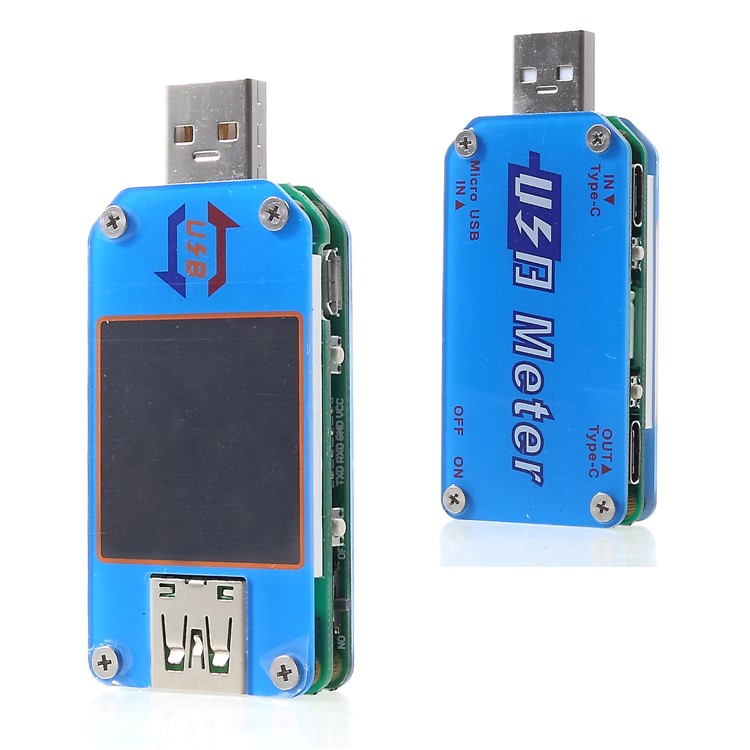 UM25C USB 2.0 Tipo-c LCD Voltímetro Amperímetro Medidor De Corrente De Tensão-1