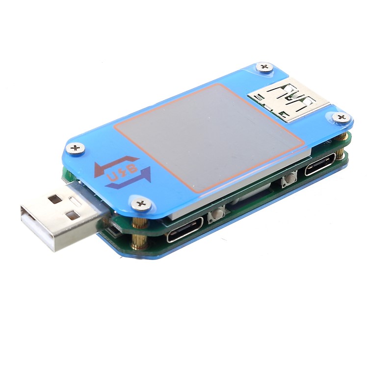 UM25C USB 2.0 Tipo-c LCD Voltímetro Amperímetro Medidor De Corrente De Tensão-4