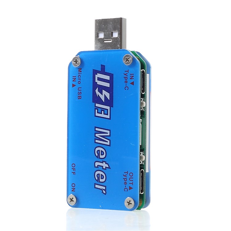 UM25C USB 2.0 Tipo-c LCD Voltímetro Amperímetro Medidor De Corrente De Tensão-6
