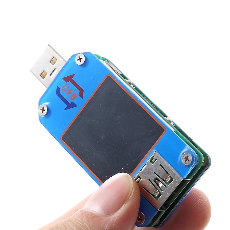 UM25C USB 2.0 Tipo-c LCD Voltímetro Amperímetro Medidor De Corrente De Tensão-7