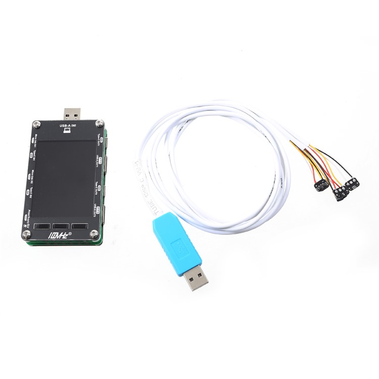 T50N USB Dual channel Power Monitor PD QC3.0 QC2.0 Tester Meter Voltage Current Capacity Table-1