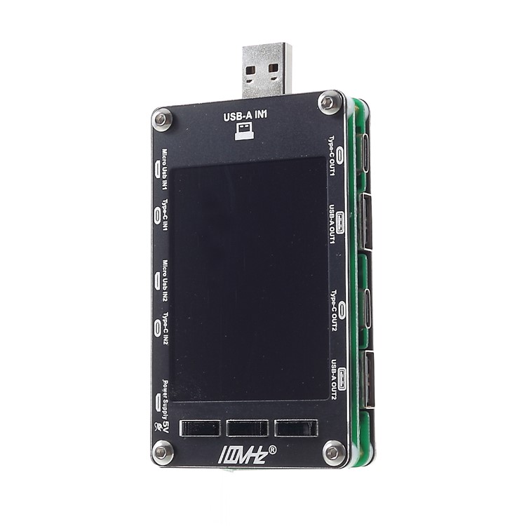 T50N USB Dual channel Power Monitor PD QC3.0 QC2.0 Tester Meter Voltage Current Capacity Table-2