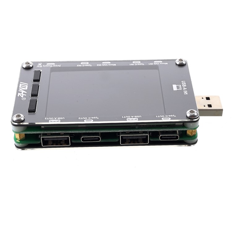 T50N USB Dual channel Power Monitor PD QC3.0 QC2.0 Tester Meter Voltage Current Capacity Table-7