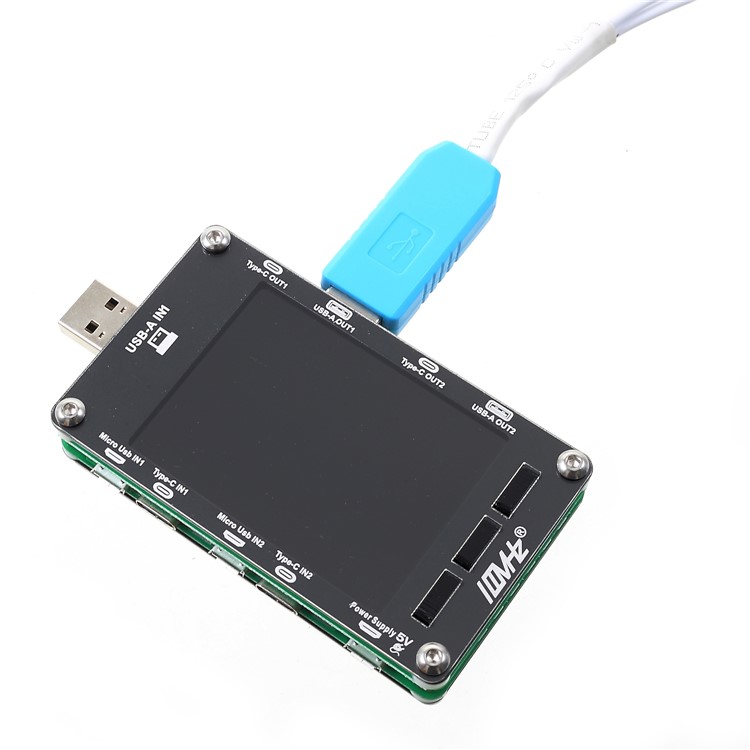 T50N USB Dual channel Power Monitor PD QC3.0 QC2.0 Tester Meter Voltage Current Capacity Table-9