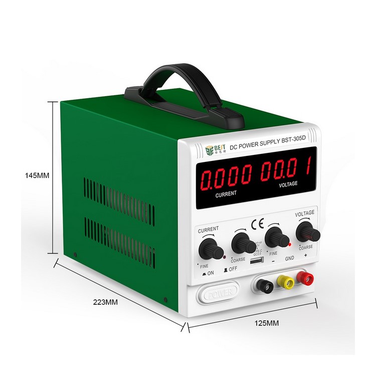 Meilleure Alimentation AC / DC Réglable 305D 30V 5A Avec 8 Ports USB Pour La Réparation De Téléphones Mobiles - 110V / Prise Américaine-2