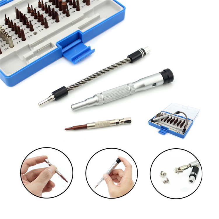 TG6400 64-in-1 Multi-function Precision Screwdriver Bit Set Hand Tool - Green-3