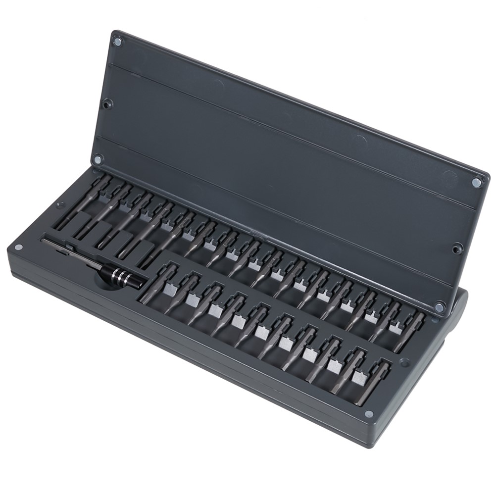 ZPJ1802A Lithium Battery Precision Electric Screwdriver Smart Repair Tool with 55 Screw Bits-3