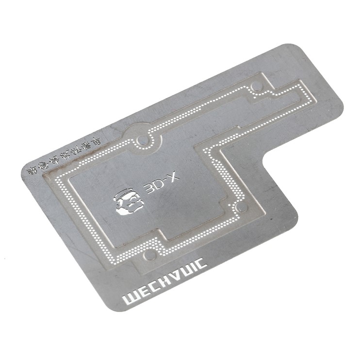 MECHANIC 3D Groove BGA Reballing Stencil Postitioning Slot Plate Tin Fixture for iPhone X-5