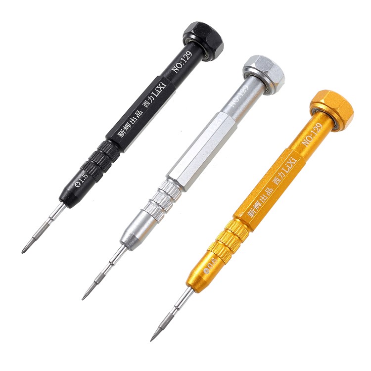 3Pcs/Set Precision Magnetic Screwdriver Set Repair Tools Kit (Tri-wing 0.6, Star 0.8, Phillips 1.5)-2