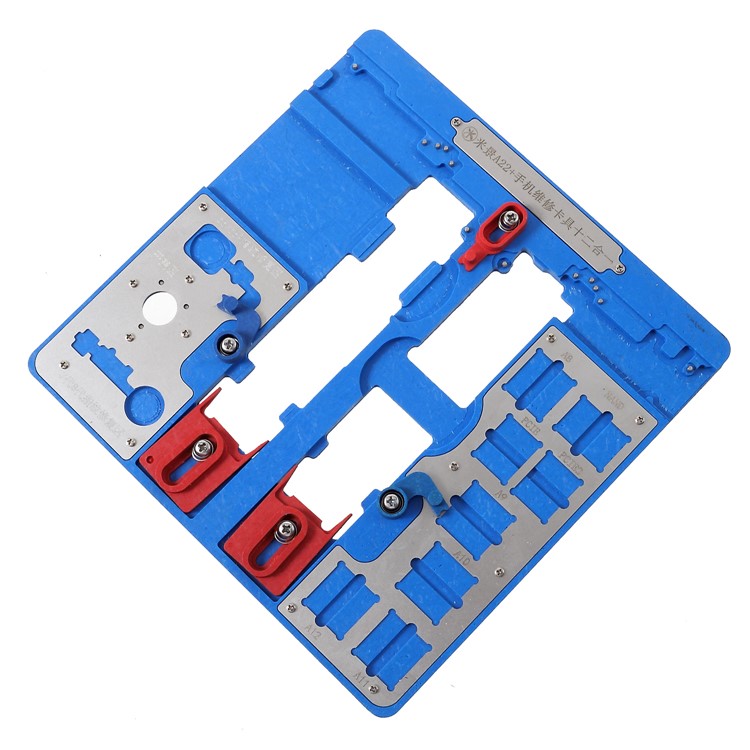 MIJING A22+ 12-in-1 Motherboard Repair Fixture PCB Holder for iPhone 8 Plus/8/7 Plus/7/6s Plus/6s-2