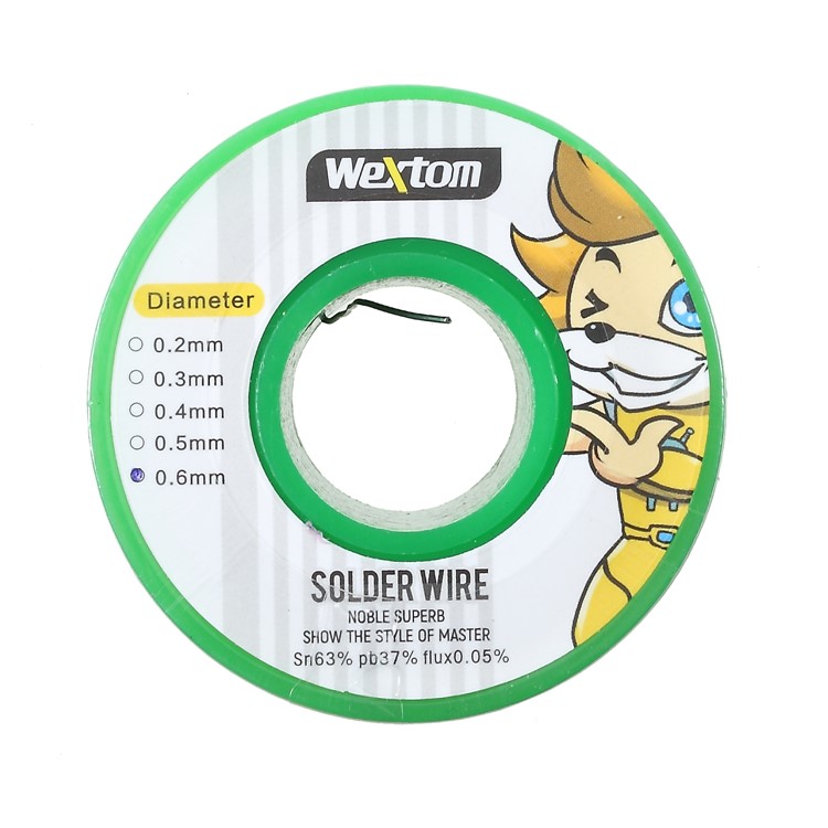WEXTOM 0.3mm Fio De Solda De Chumbo De Estanho-2