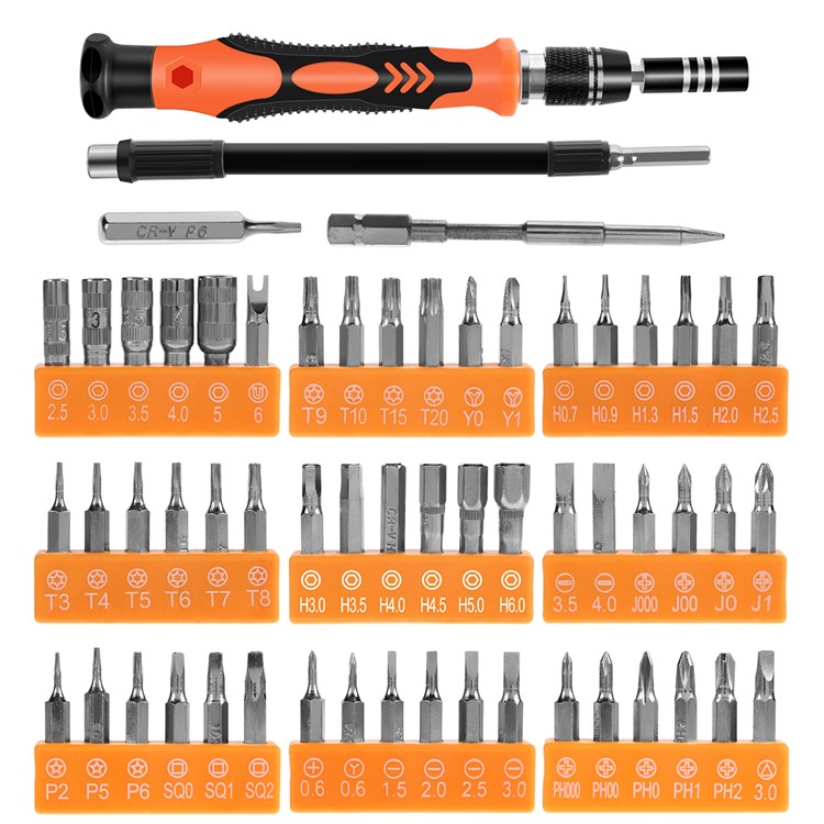 CORALOV 61-in-1 Precision Screwdriver Repair Tool Set for Phone Tablet etc-1