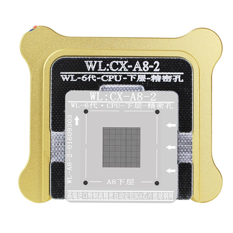WL A8 CPU Lower with Base for Apple iPhone 6/6 Plus (General Model) Quick Postioning BGA Chip Plate-3