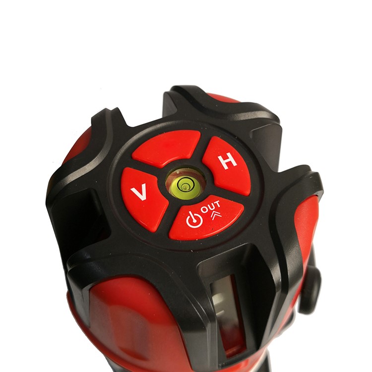 5 Lines 6 Points Laser Level Automatic Self Leveling 360 Degrees Rotation - US Plug-6