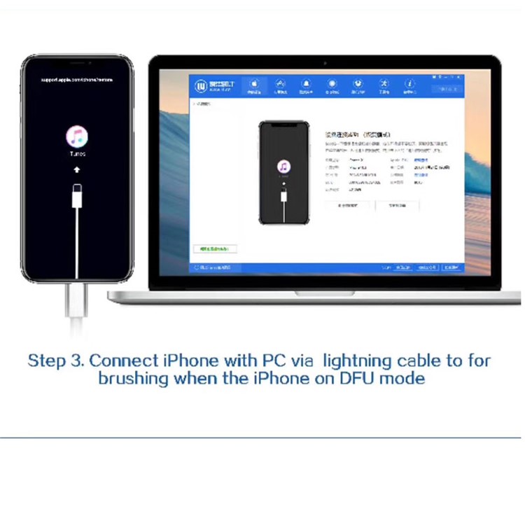 JC U2 Tristar Tester Fast Identification Device Charge IC Fault Fast Tester Detector for iPhone 5s-XS Max-4