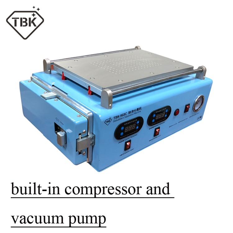 TBK-968C LCD Screen Separator OCA Autoclave Bubble Remove Machine for Phone Table Max 10.5 inch - 110V-1