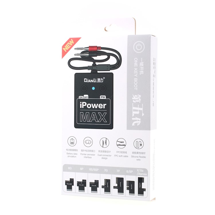 QIANLI Тестовый Кабель Питания Выключатель Ipower Max Для Iphonex / Xs DC Тестовый Кабель Управления Питанием-15