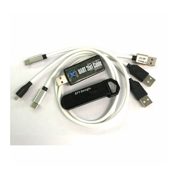 EFT-Dongle + UART 3-in-1-Kabel Easy-firmware Team KEY Für Samsung Huawei ZTE Asus-1