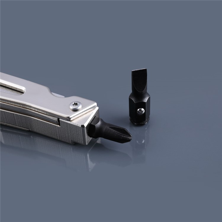 XIAOMI NEXTOOL Multi-function Folding Knife Clamp Screwdrive Wrench Wood Saw for Home Repair Tool - Silver-7
