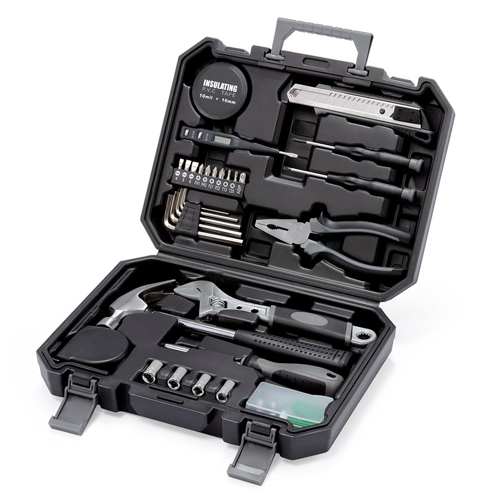 XIAOMI JIUXUN 60 in 1 Tool Kit Household Hand Tool with Screwdriver Wrench Hammer Toolbox-9