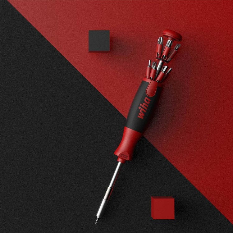 XIAOMI Wiha Daily Use Screw Driver Kit 26 in 1 Precision Bits with Hidden Magazine Magic Kits Box-2