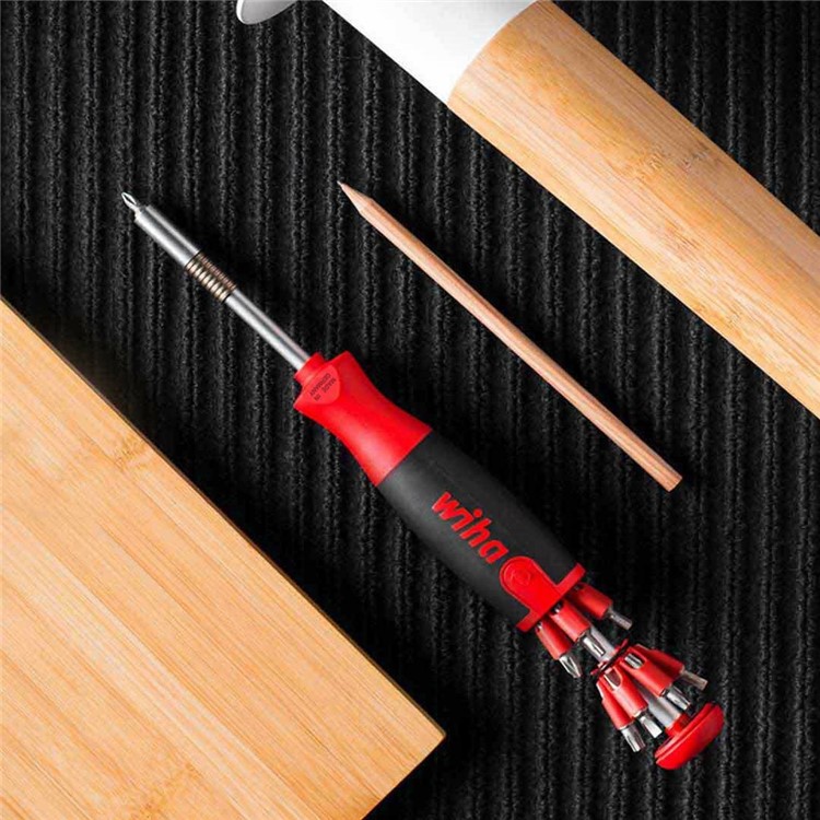 XIAOMI Wiha Daily Use Screw Driver Kit 26 in 1 Precision Bits with Hidden Magazine Magic Kits Box-4