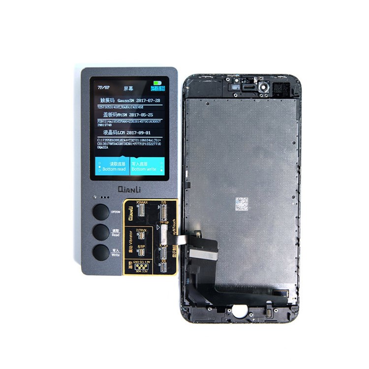 QIANLI Icopy Programmeur De Réparation Des Couleurs De L'écran LCD D'origine Pour Iphone XR / XS Max / 8/8 Plus Réparation De Vibrations / Tactile / Photosensible-3