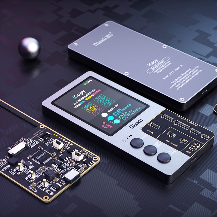 QIANLI Icopy Programmeur De Réparation Des Couleurs De L'écran LCD D'origine Pour Iphone XR / XS Max / 8/8 Plus Réparation De Vibrations / Tactile / Photosensible-4