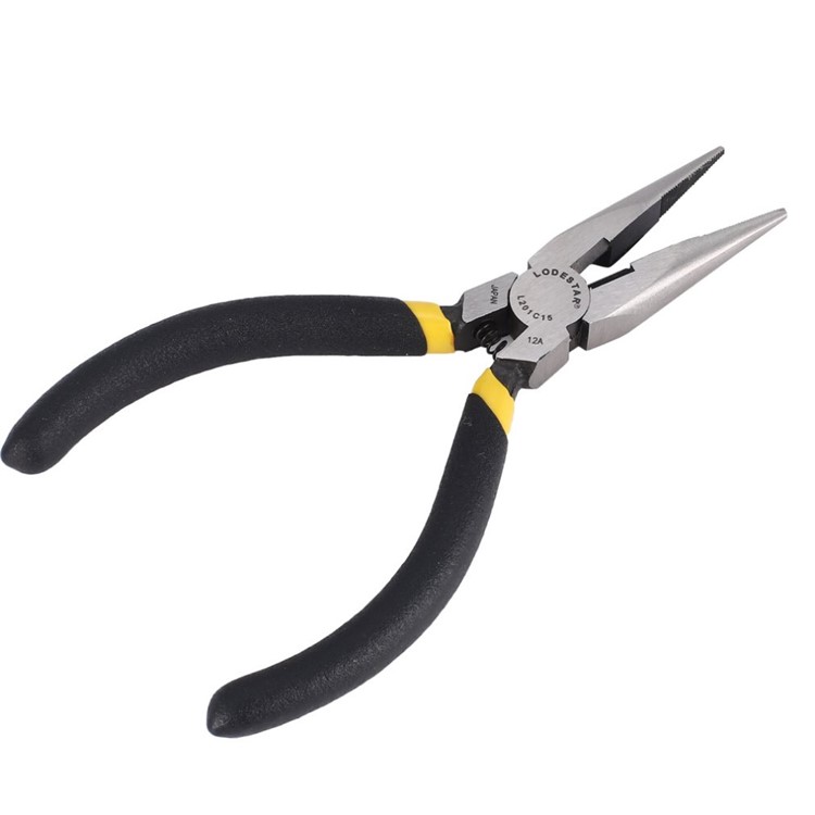 LODESTAR Sharp Nose Pliers Cutter Cutting Copper Cable Wire Repair Clamp-5