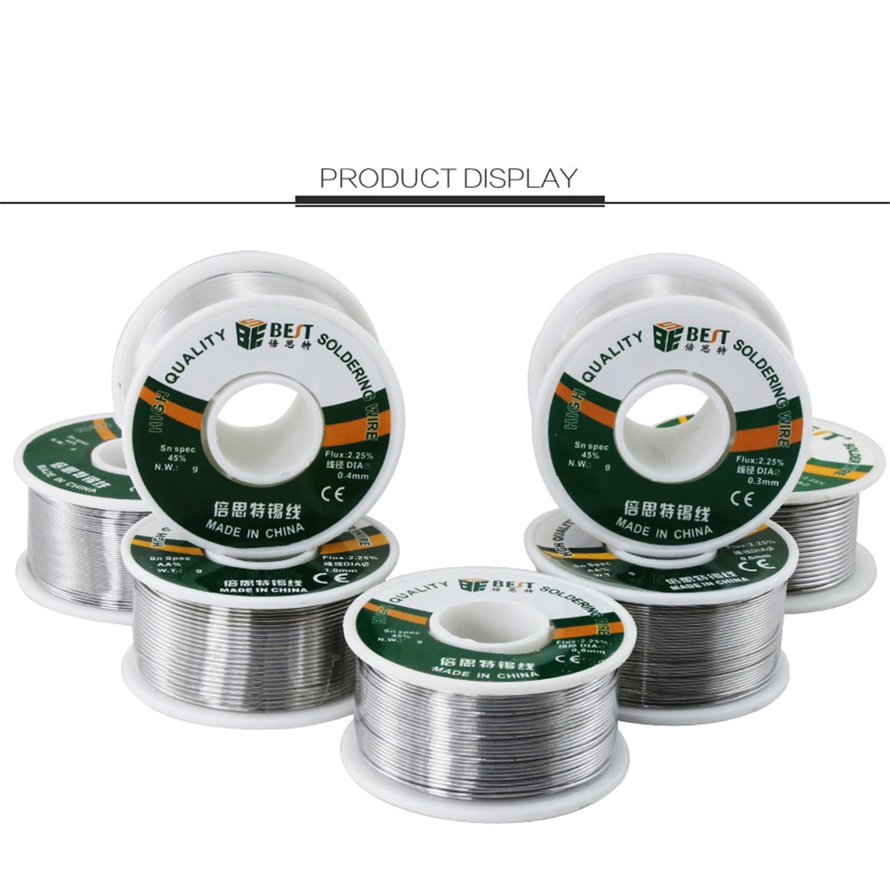 Shop BEST Sn60Pb40 Flux Core Solder Wire 0.3mm x 100g from China