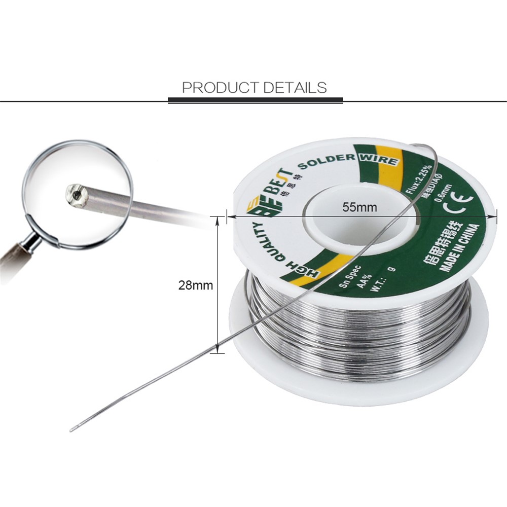 BEST Sn60Pb40 Flux Core Solder Wire 0.3mm x 100g