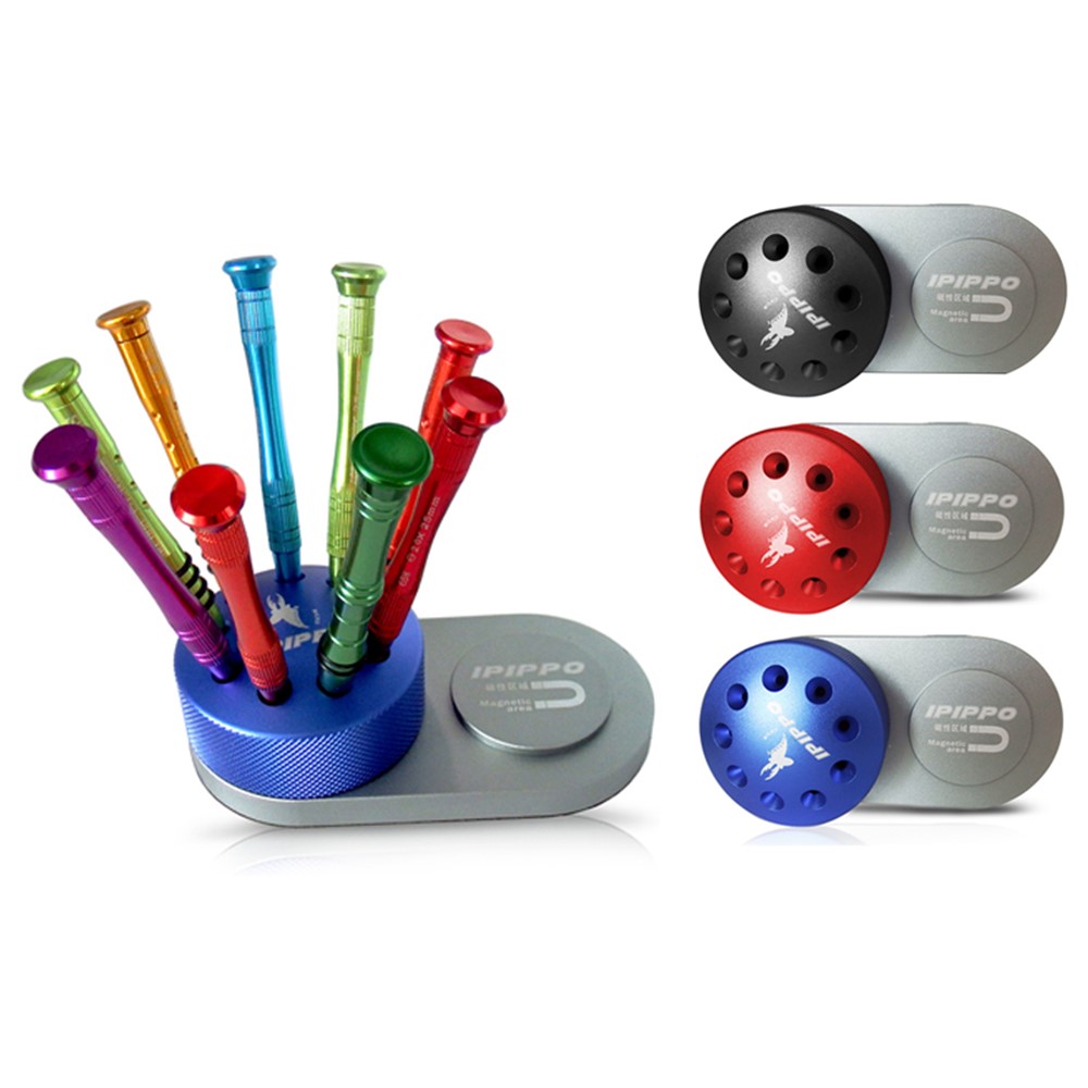IPIPPO 9 Holes Rotating Magnetic Screwdriver Holder-1