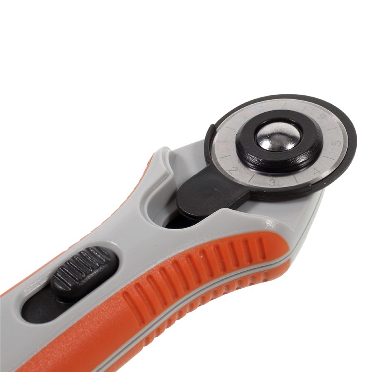 28mm Professional OCA Rotary Cutter Tool with Flexible Safeguard for Paper Fabric and Quilting-3