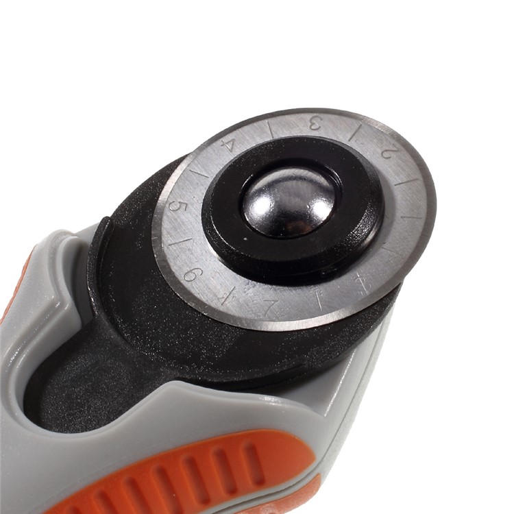 28mm Professional OCA Rotary Cutter Tool with Flexible Safeguard for Paper Fabric and Quilting-5