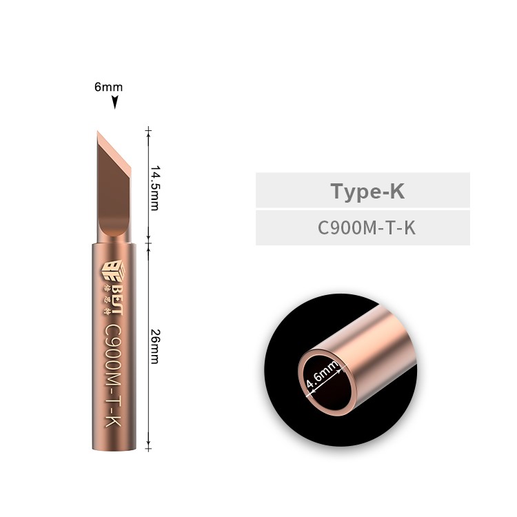 Wholesale BST900MT Professional Pure Copper Soldering Iron Tip Type