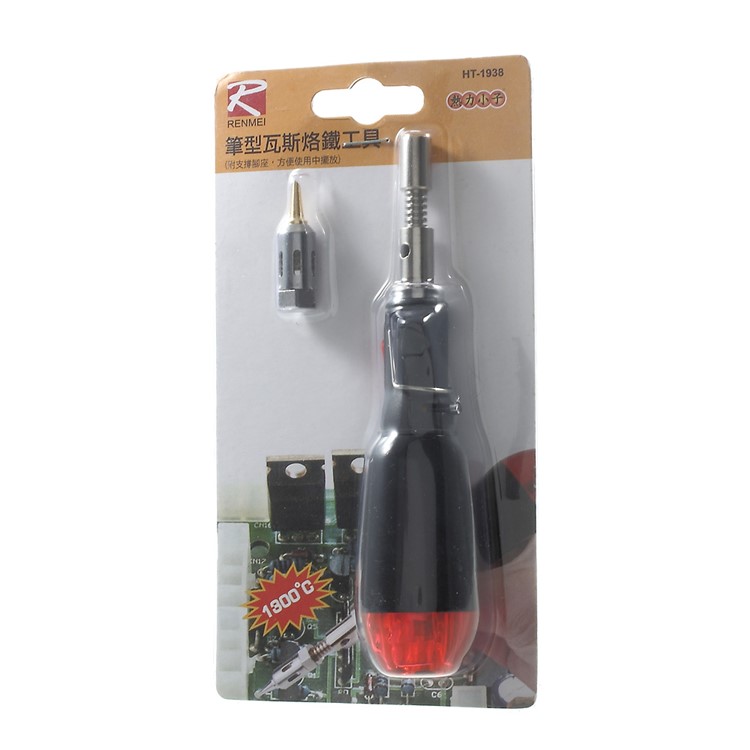RENMEI HT-1938 Plastic Pen Style 12ML Butane Gas Soldering Iron Tool-10