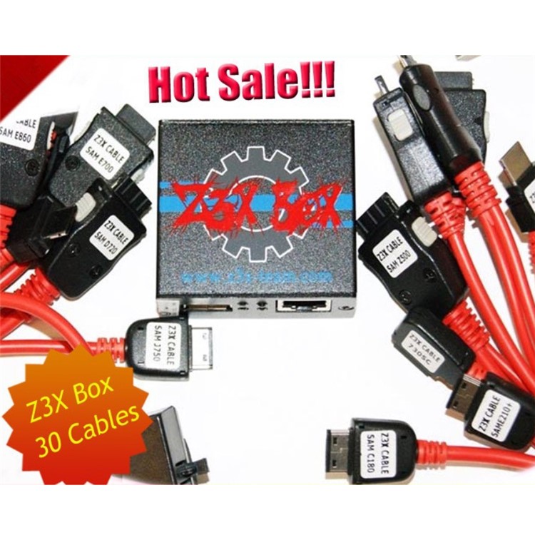 OEM Z3X BOX Unlocker Activated Repair Flash Samsung Edition + 30 Cables-2