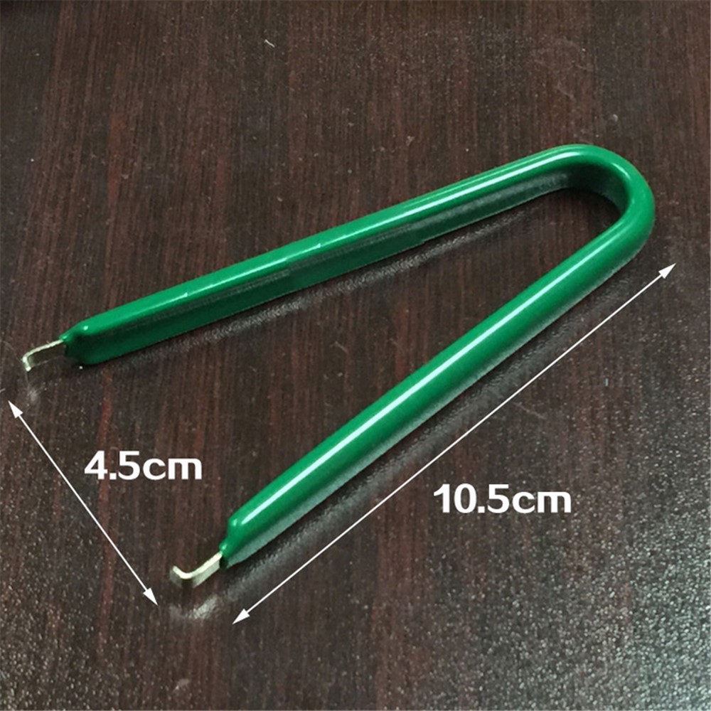 ONLYOU HL-610 U Shape Stainless Steel IC Chip Extractor ROM Extraction Tool DIP Encapsulation - Green-1