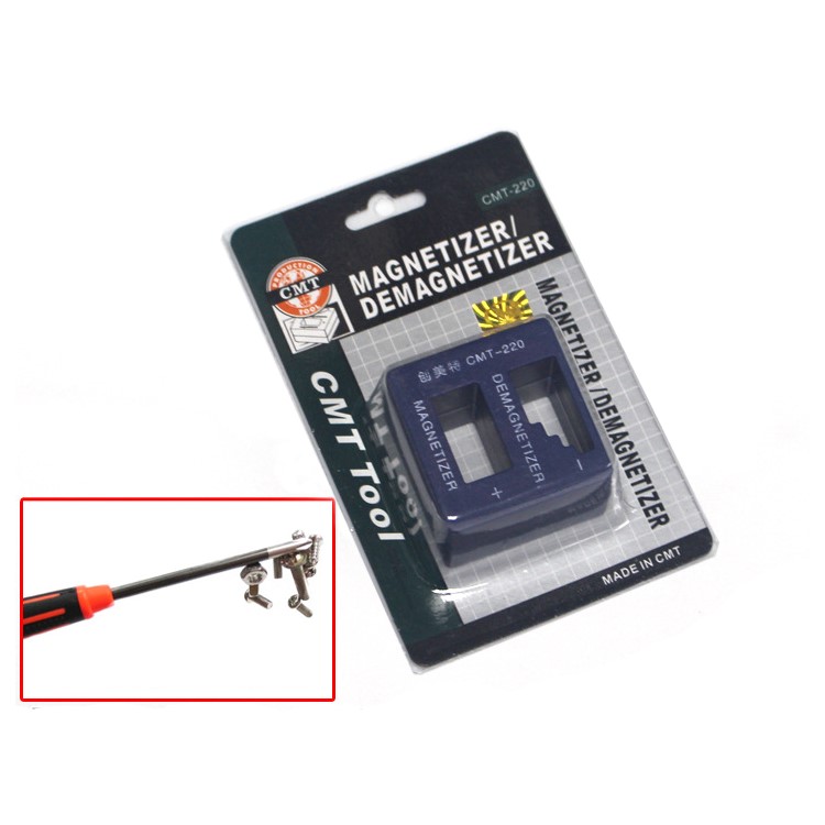 CMT-220 Magnetizer Demagnetizer for Screwdrivers Tips and Other Components-4
